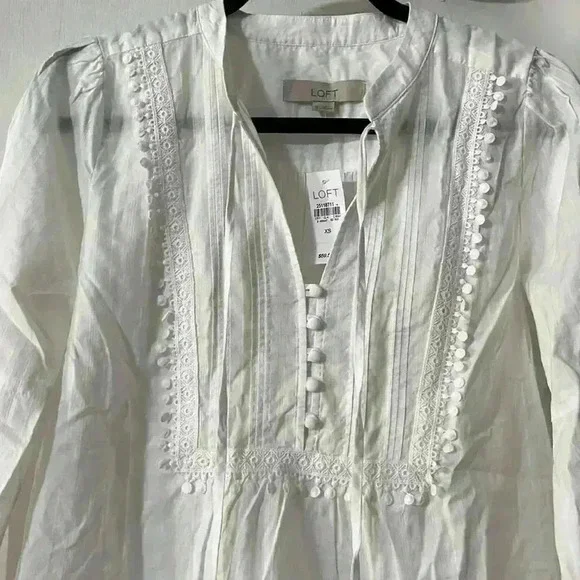 LOFT women’s long sleeve blouse - Picture 3 of 12